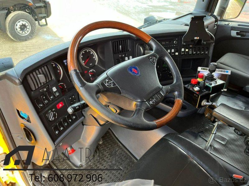 SCANIA G480 /6X4/Nosič kontejnerů Hiab XR20T