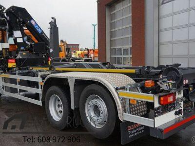 Volvo FM 410/6X2/Nosič kontejnerů/Jeřáb 21T/M