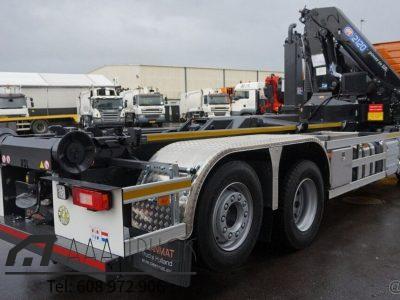 Volvo FM 410/6X2/Nosič kontejnerů/Jeřáb 21T/M